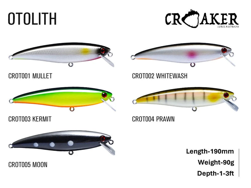 Croaker Lures Otolith 190