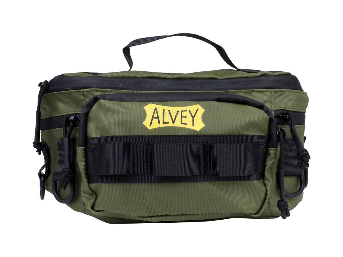 Alvey Waist Bag with Waterproof Zippers