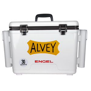 Alvey Engel Cooler Box + Rod Holders