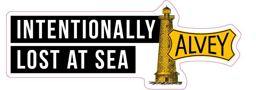 Alvey Sticker - INTENTIONALLY LOST AT SEA