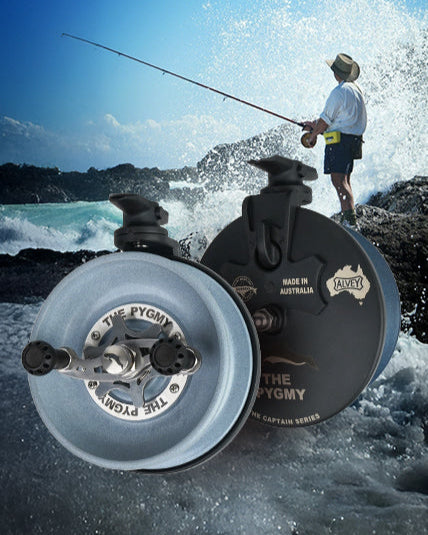 alvey fishing reels for sale Captain Pygmy 5" Surf Combo