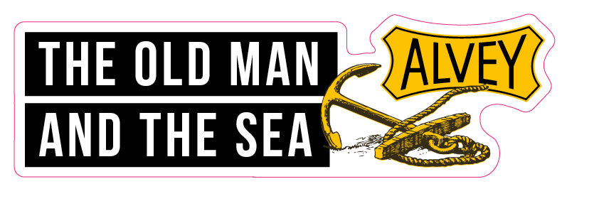 Alvey Sticker - THE OLD MAN AND THE SEA