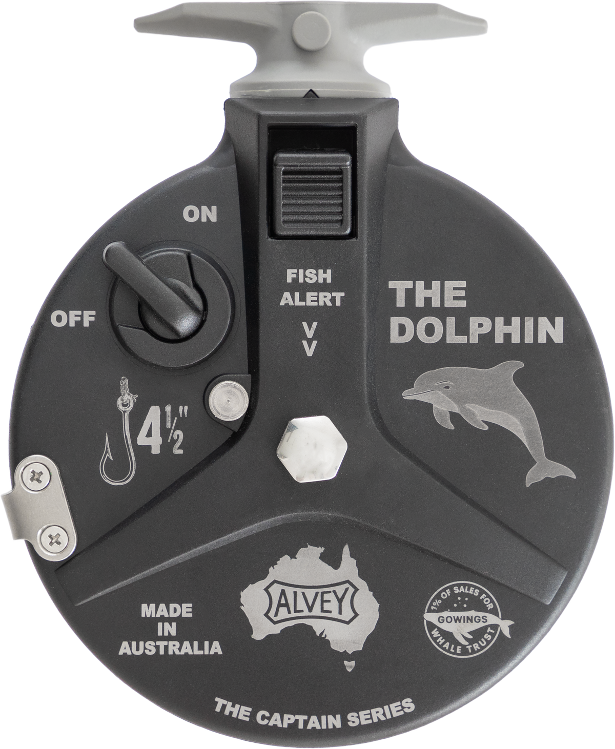 The Dolphin 4 1/2" Captain Series Reel