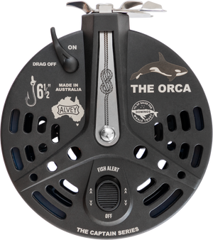 The Orca 6 1/2" Captain Series Reel