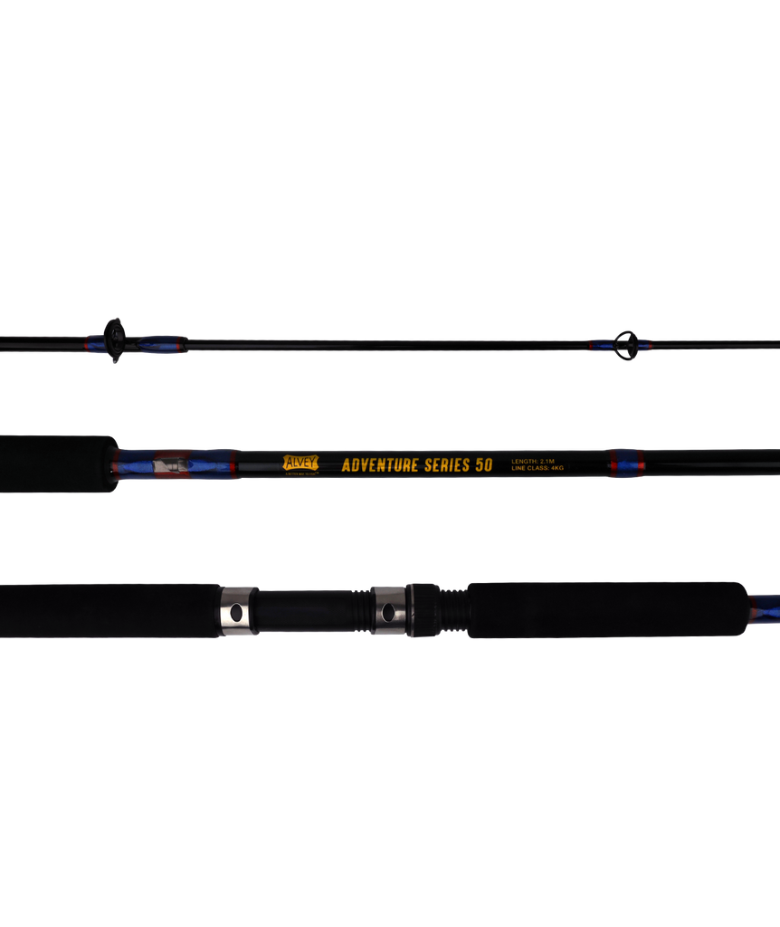 alvey telescopic fishing rods Estuary Rod R50