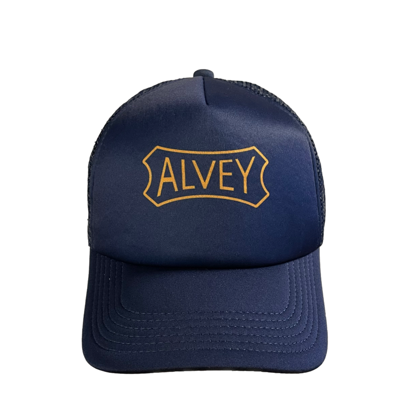 Alvey Traditional Cap- Blue/Yellow