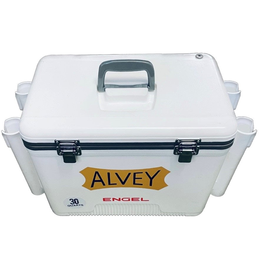 Alvey Engel Cooler Box + Rod Holders - Alvey Australia