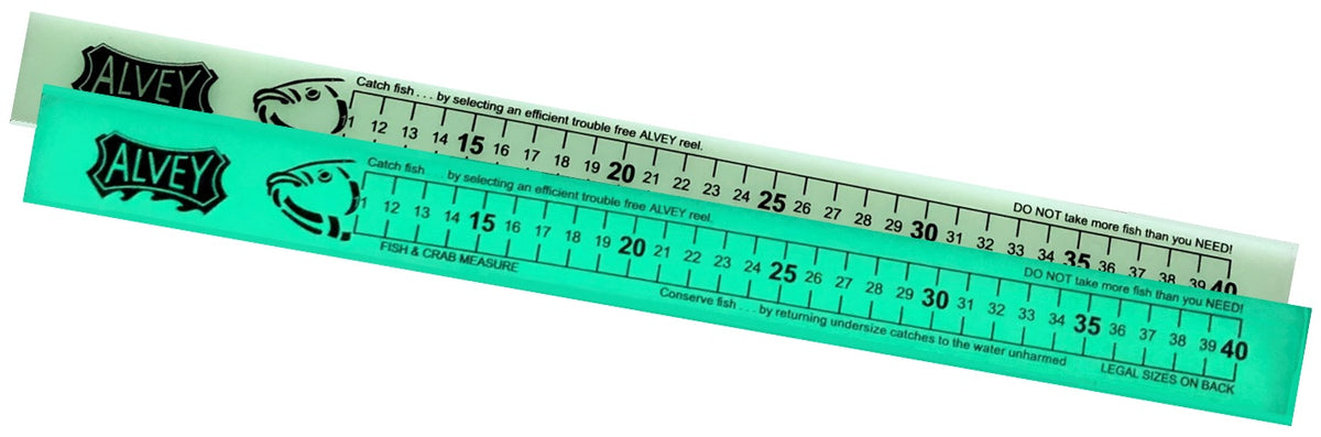 Fish Measure Ruler, Glow - 40cm