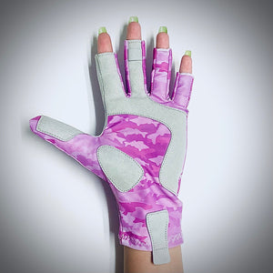 Pink Fishing Gloves for sale
